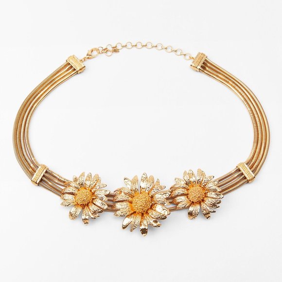 Zara Daisy Chain Belt NWT main image 7